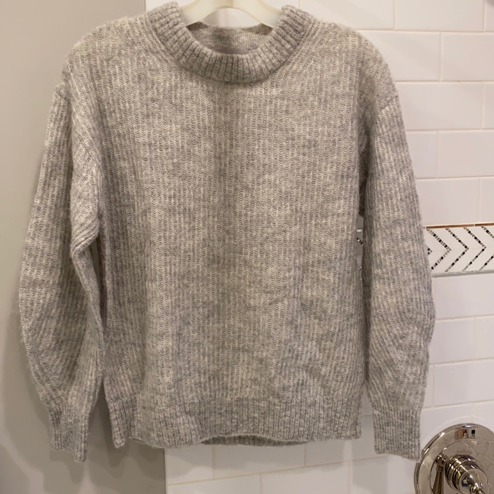 Everlane oversized alpaca sweater